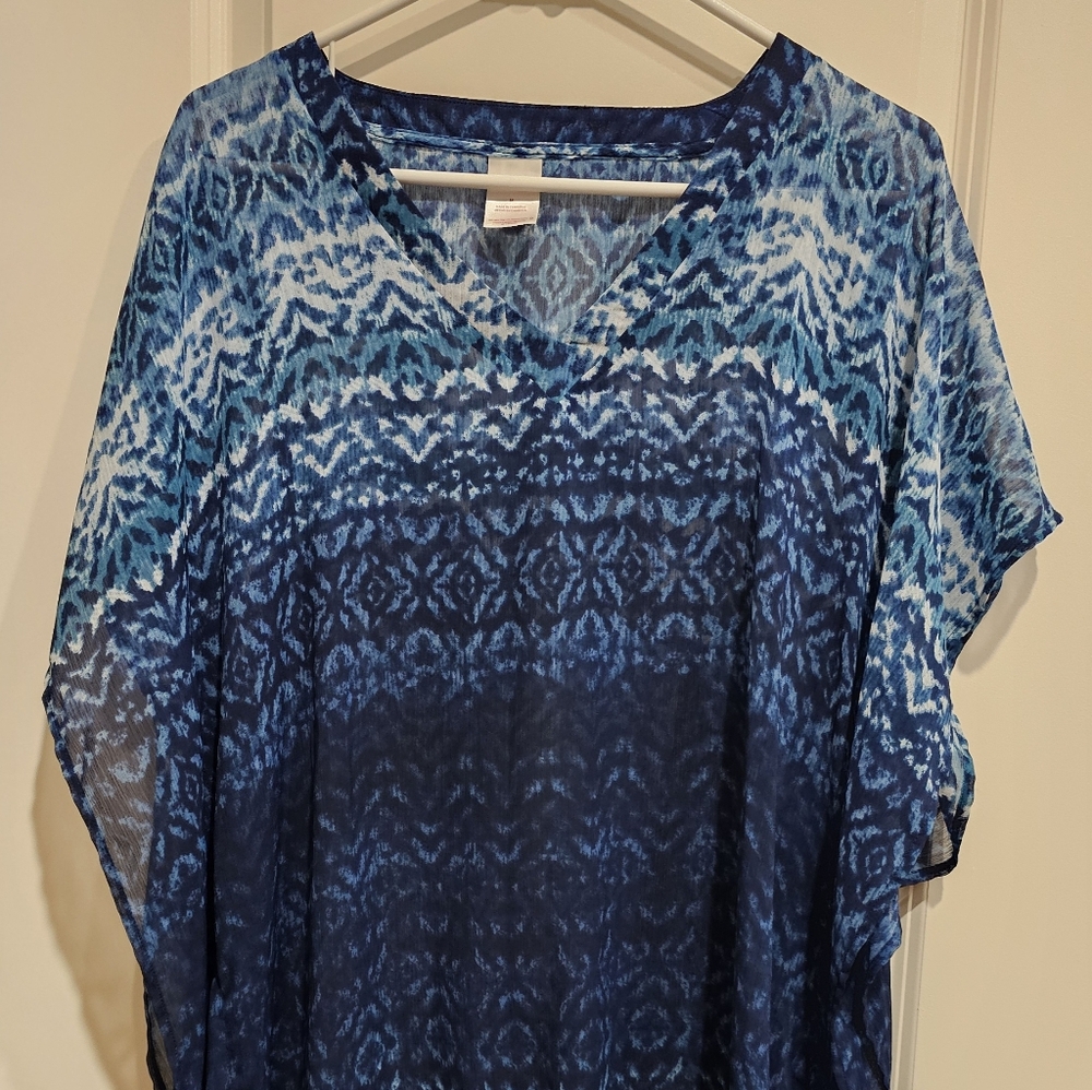 Blue cover up